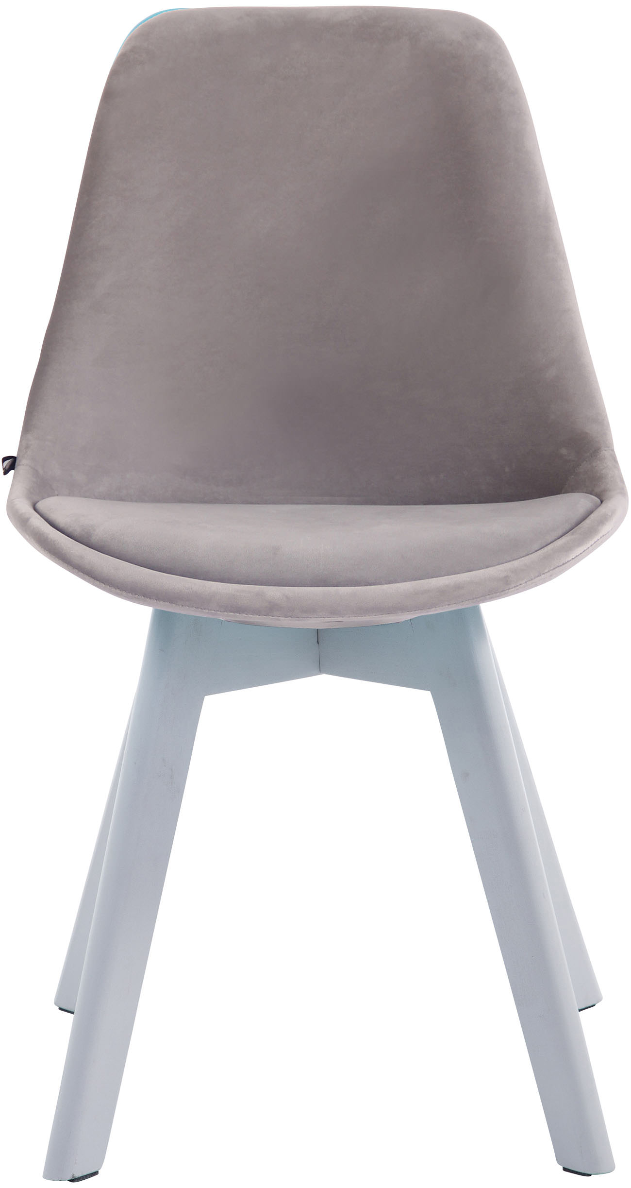 Set van 4 Eetkamerstoelen Borneo Fluweel