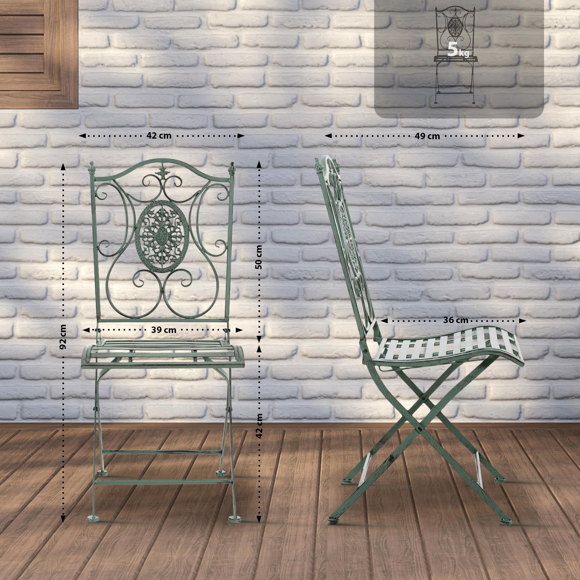Set van 2 tuinstoelen Sibell