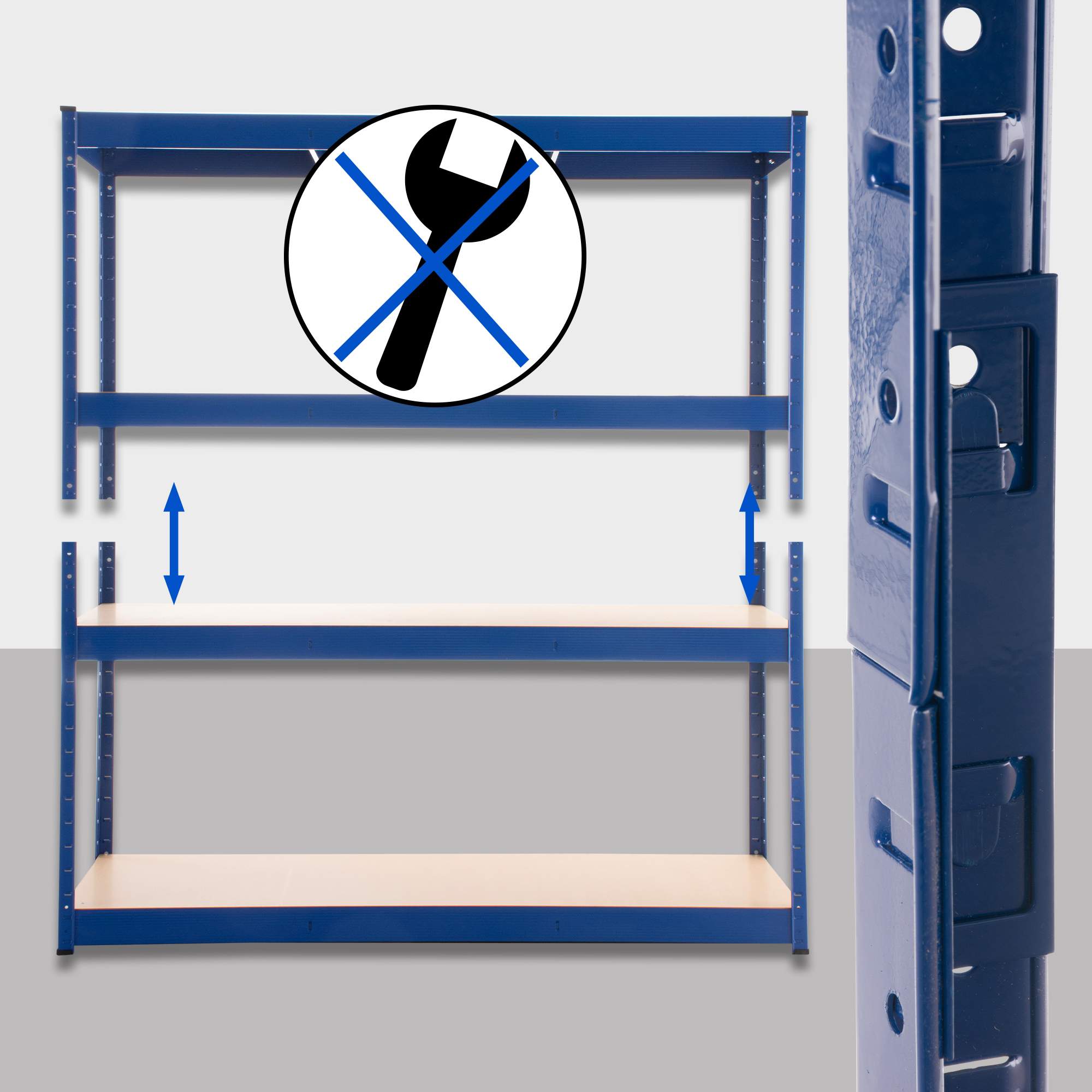 Stelling 160x60x180 cm