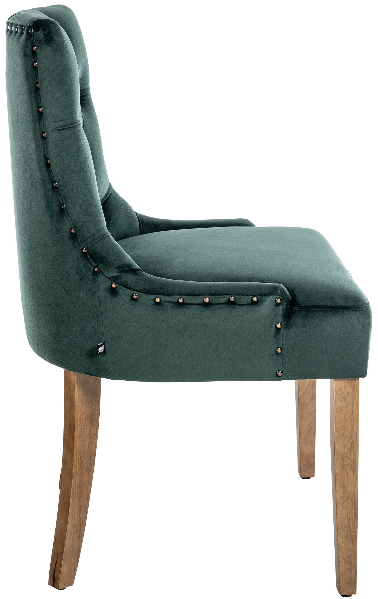 Set van 4 eetkamerstoelen Aberdeen Fluweel