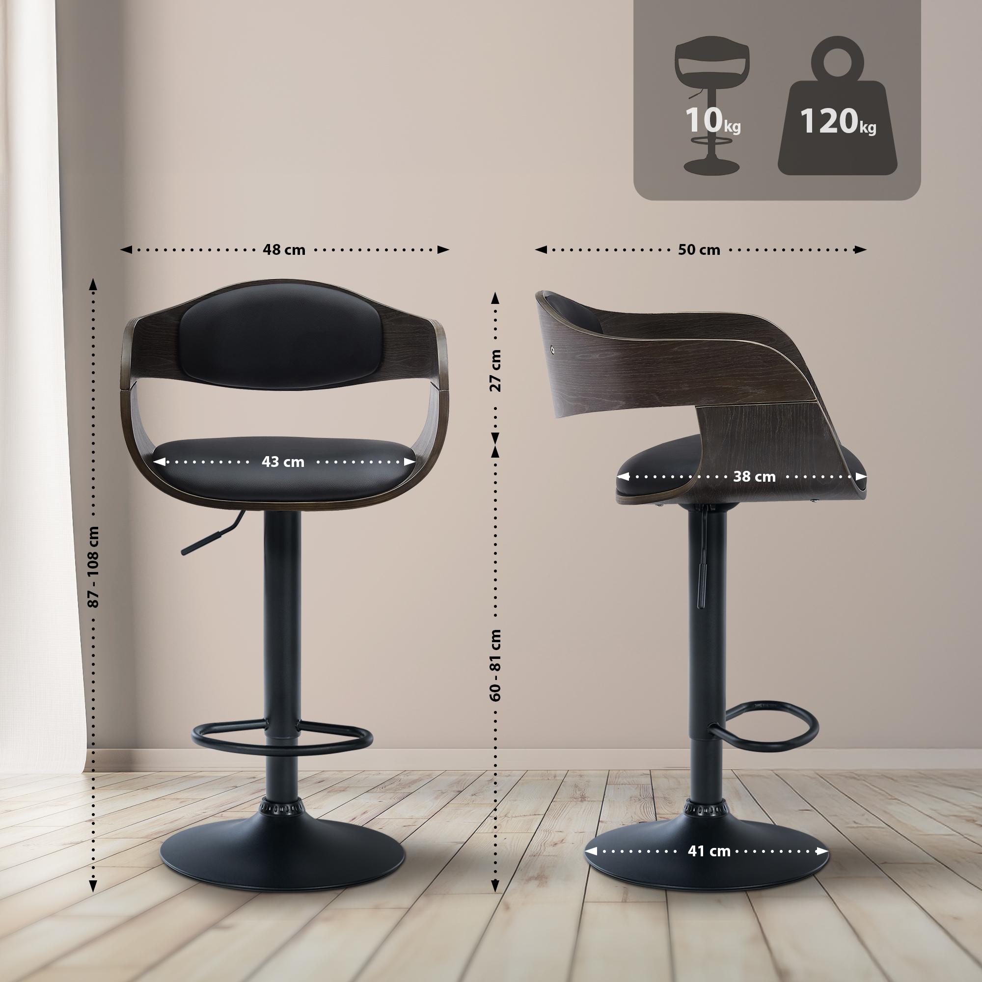 Set van 2 barkrukken Kingston