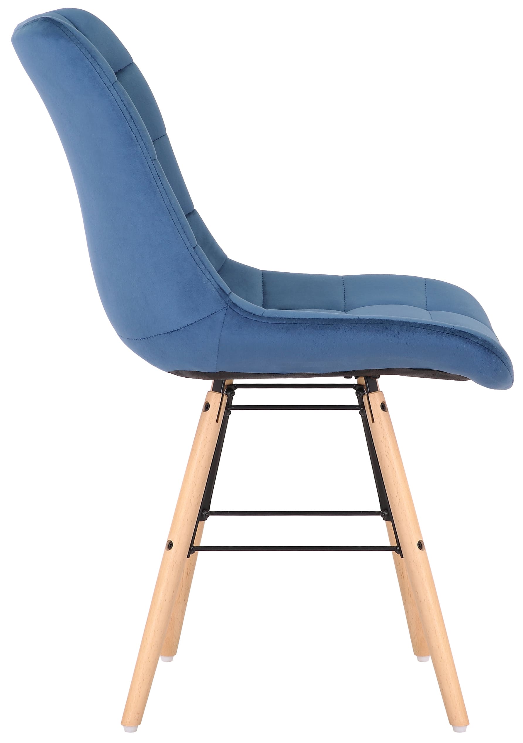 Set van 2 eetkamerstoelen Leni Fluweel