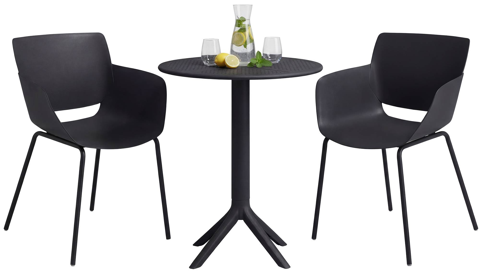 Tuinmeubelset Siora met 2 stoelen