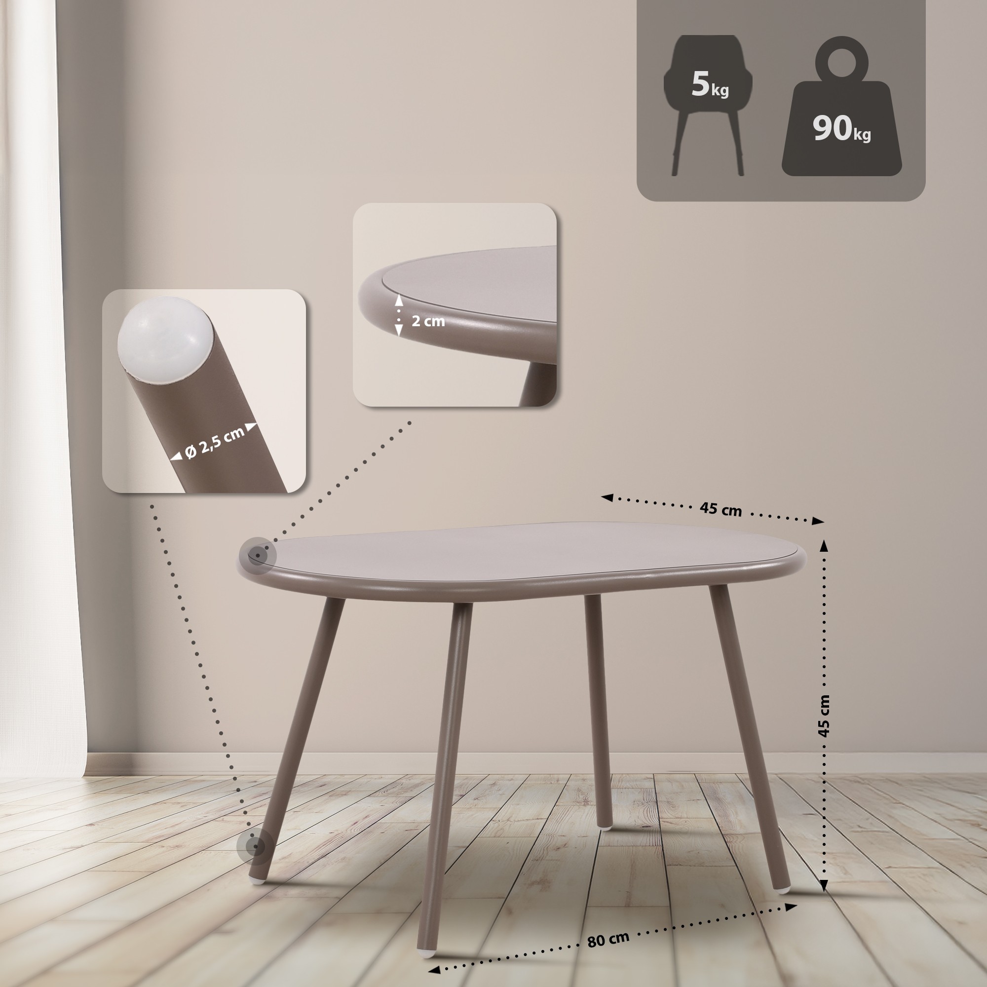 Tuinset Veldin 4-zits