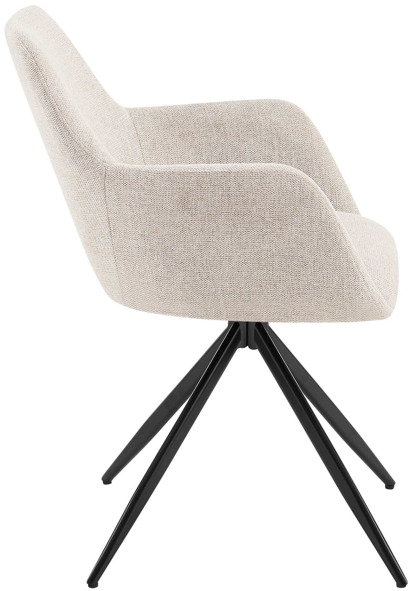 Set van 2 eetkamerstoelen Olema stof