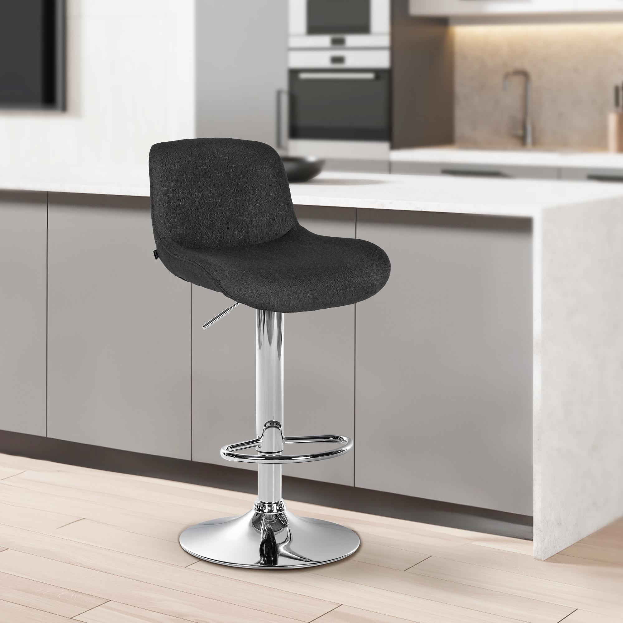 Barkruk Solon chroom frame