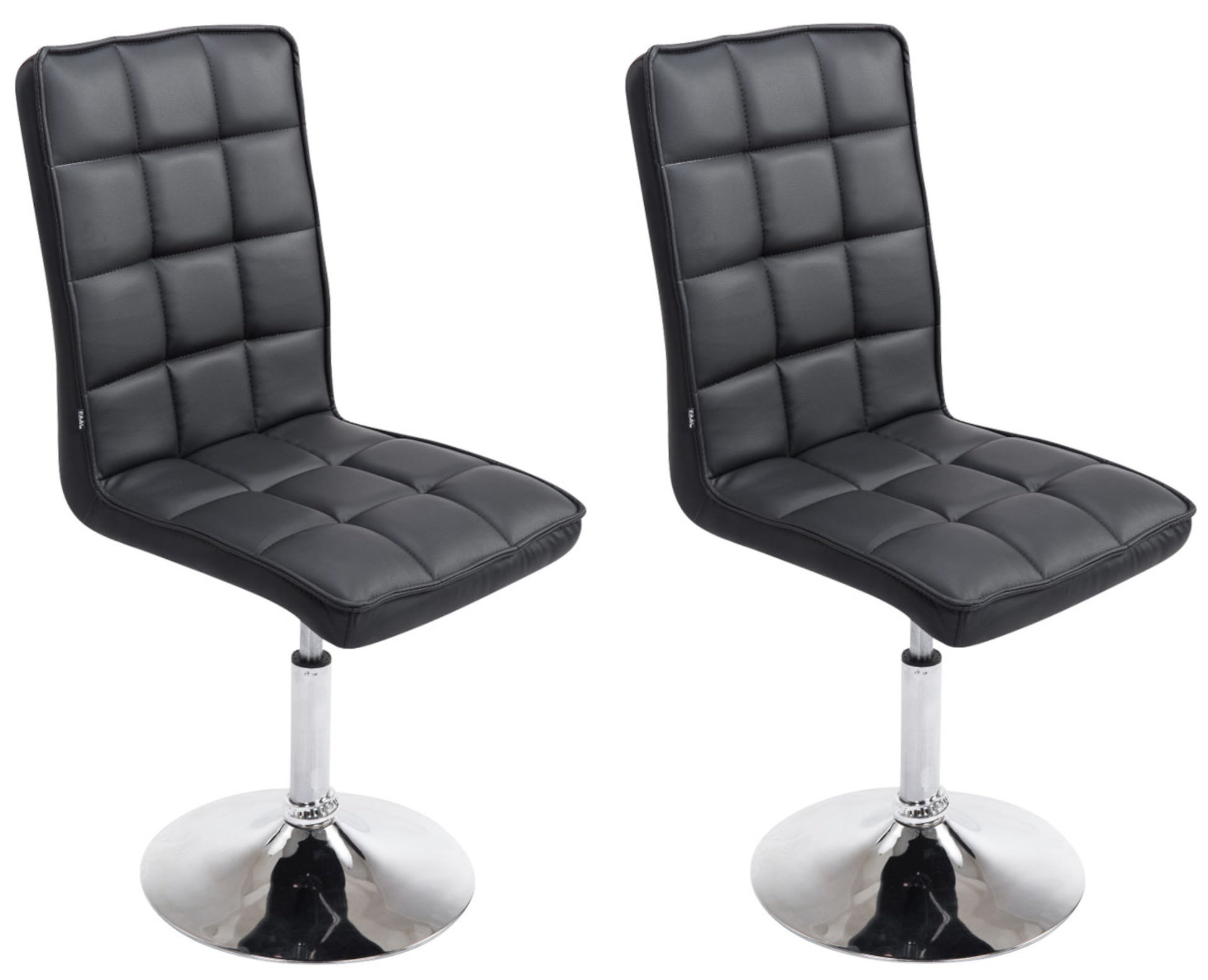 Set van 2 Eetkamerstoelen Peking - Kunstleer