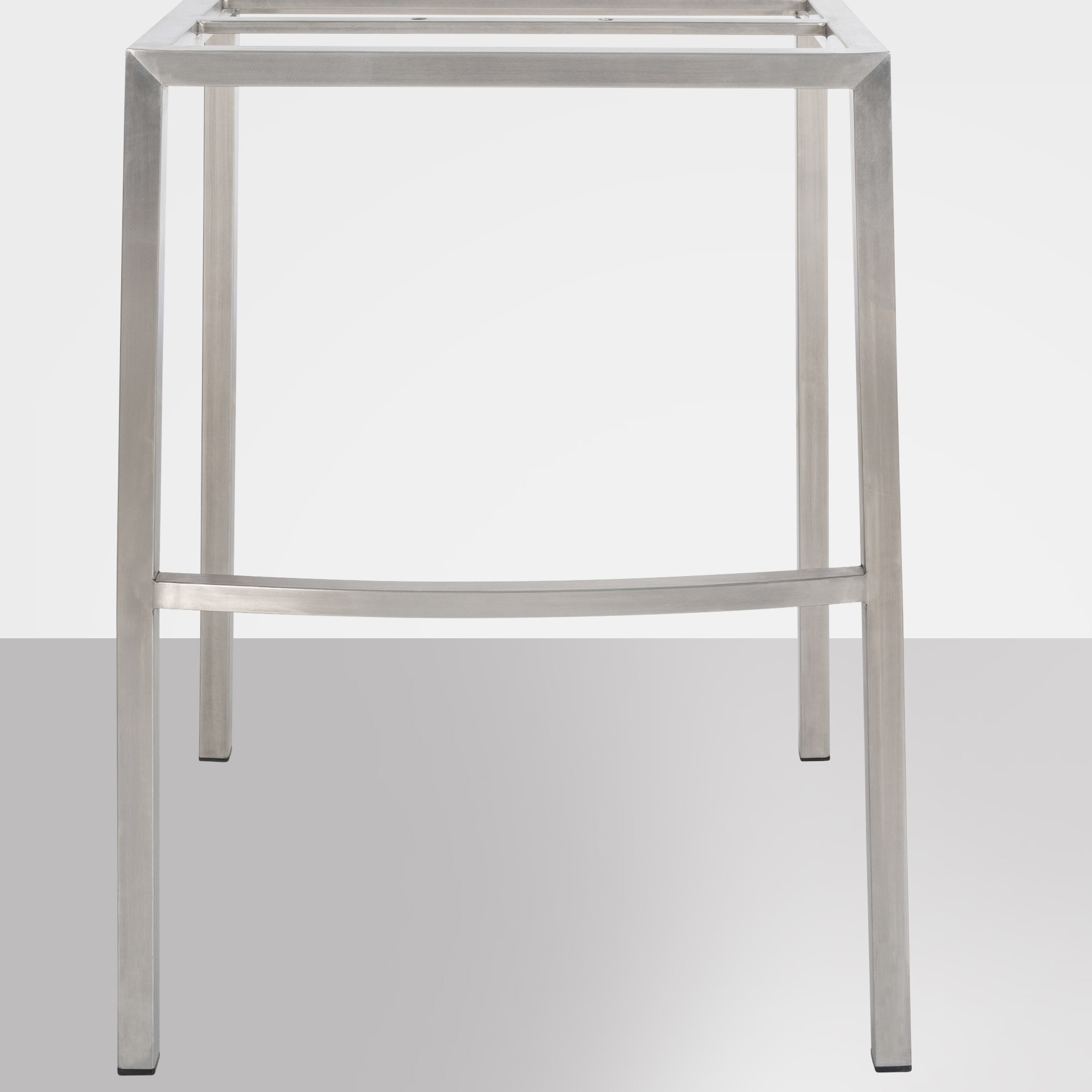 Barkruk Damaso Vilt met Vierpootsframe