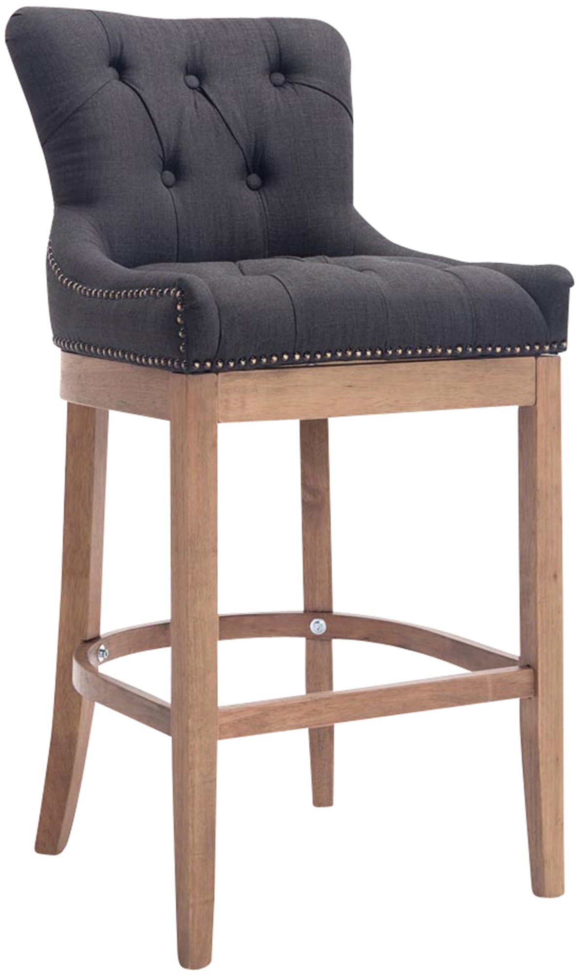 Barkruk Lakewood Stof antiek light