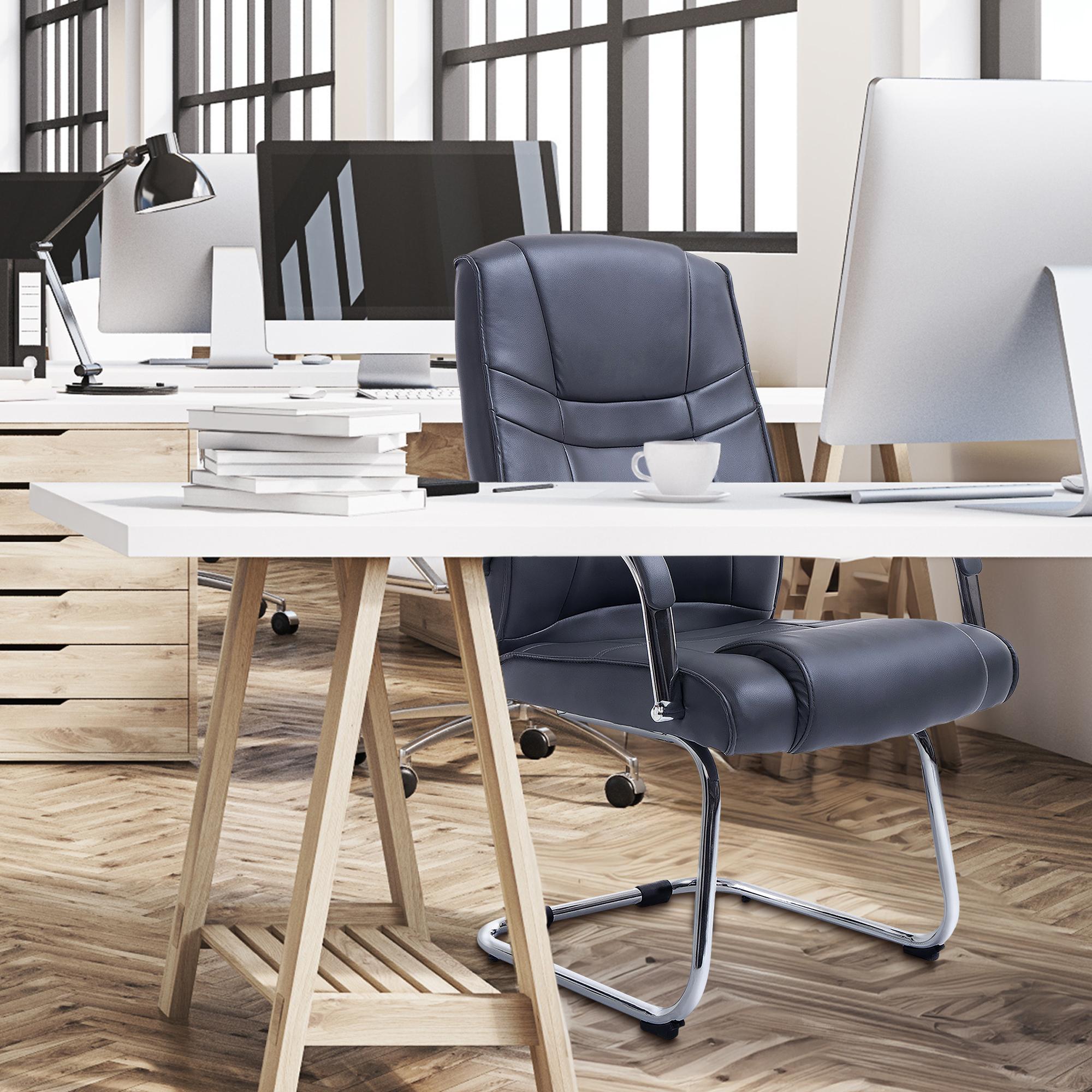 Set van 2 Eetkamerstoelen Attila Kunstleer