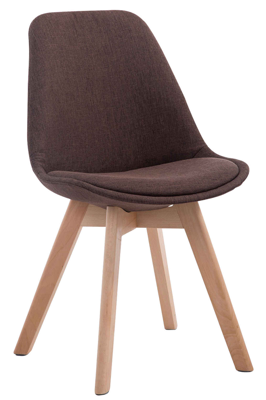 Set van 4 eetkamerstoelen Borneo V2 Stof