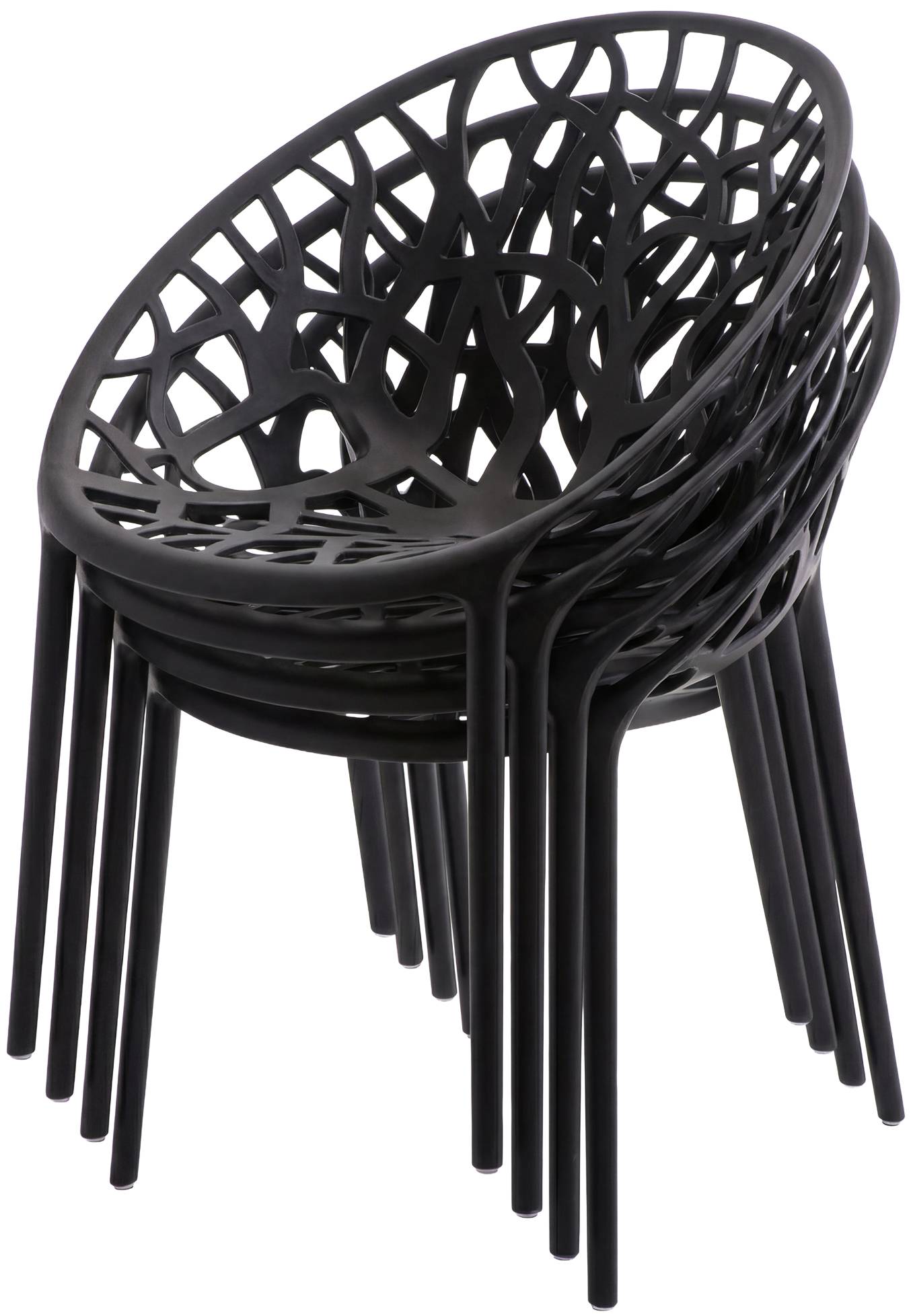 Tuinmeubelset Avara met 4 stoelen