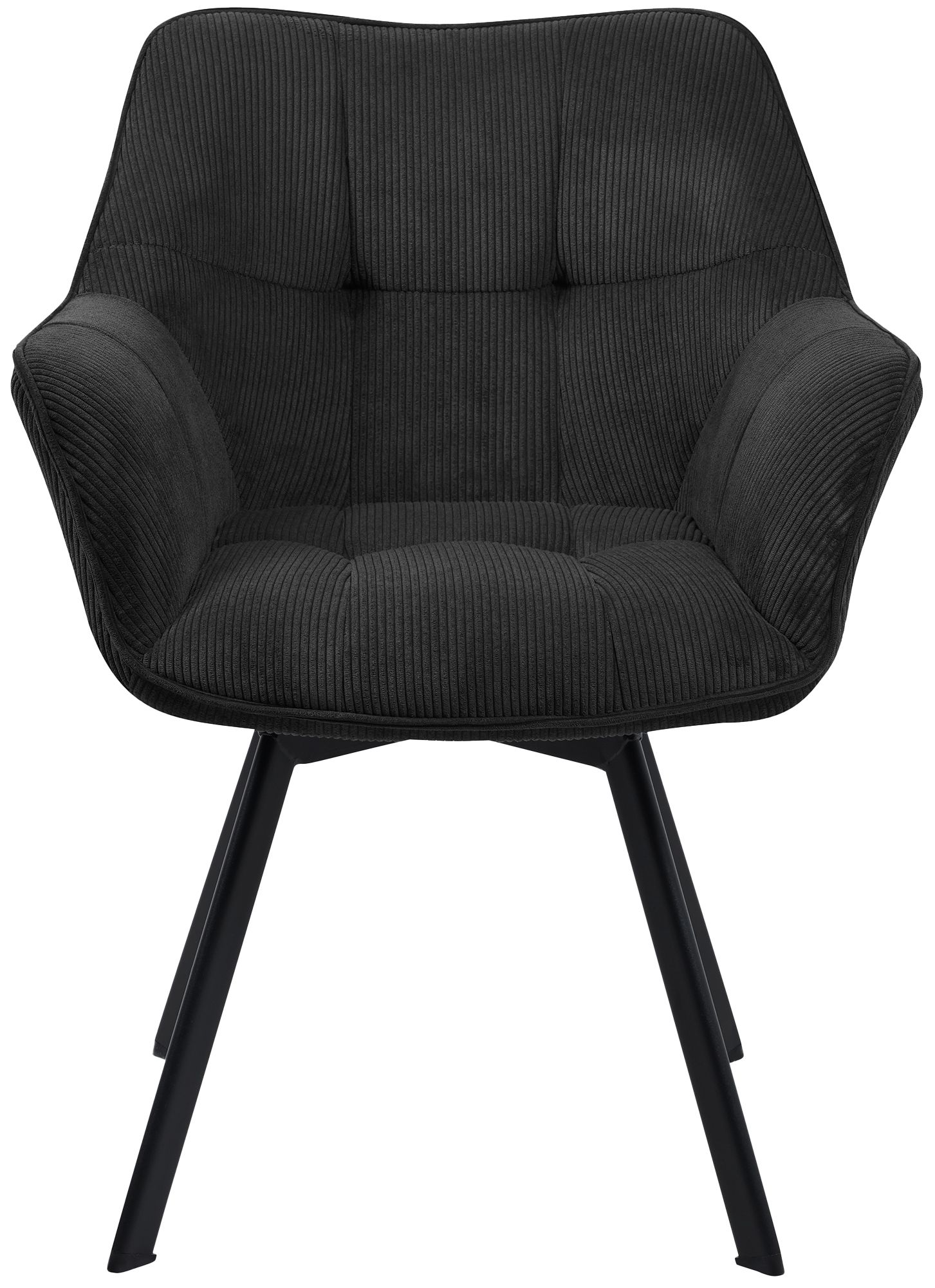 Set van 2 eetkamerstoelen Jordi Cord