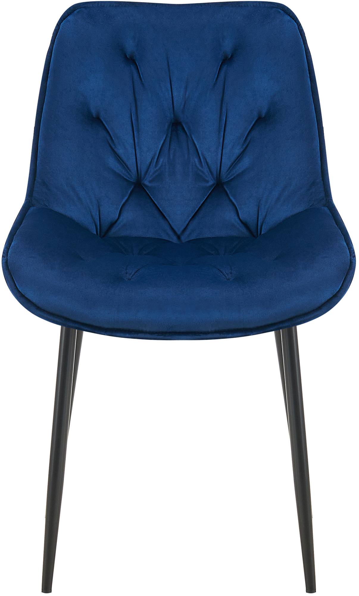 Set van 2 eetkamerstoelen Wallace fluweel