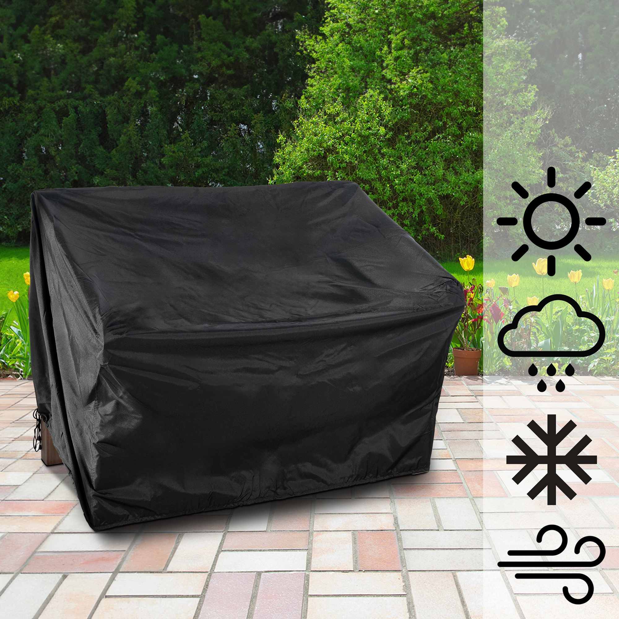 Beschermhoes tuinbank tot 120cm