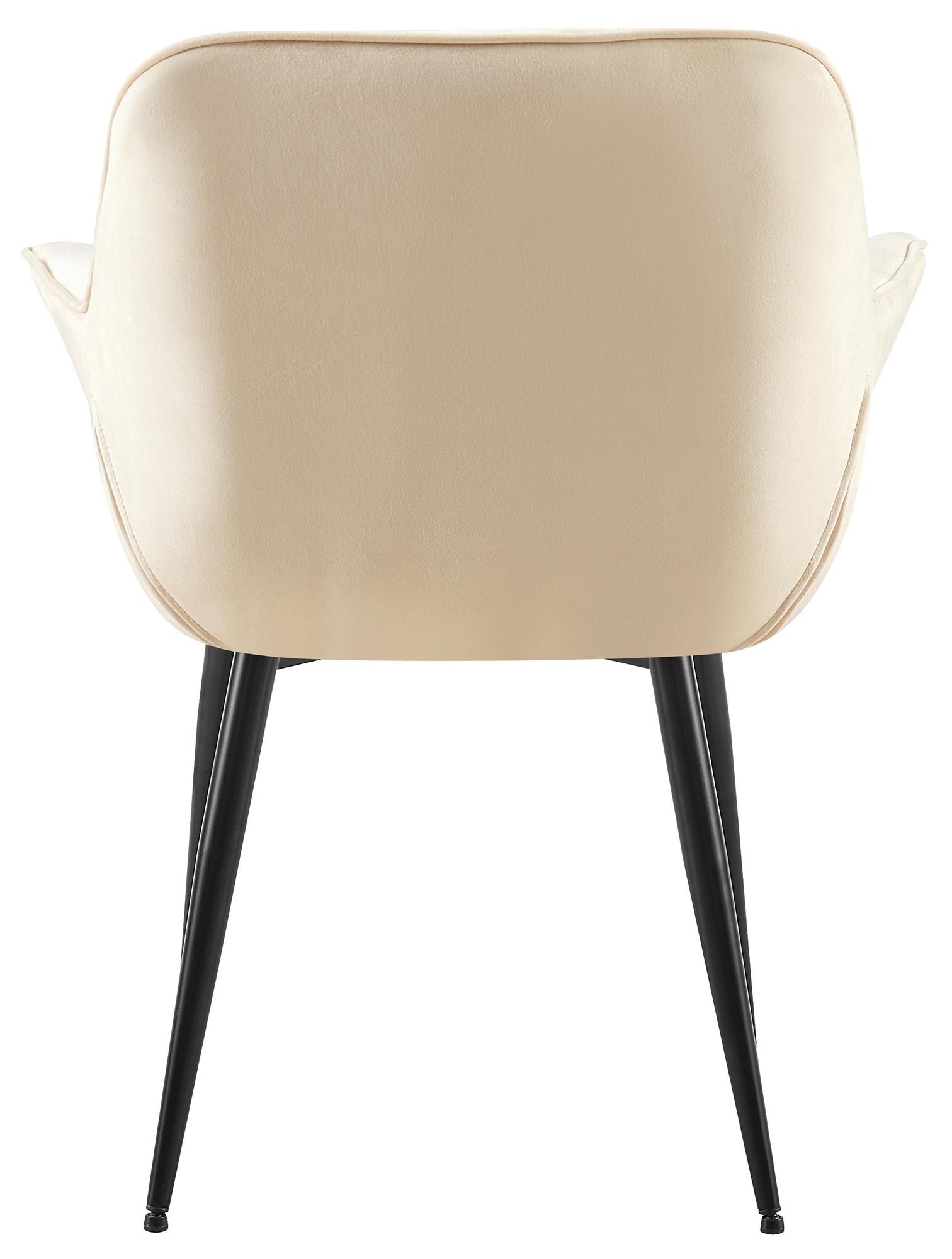 Set van 2 Eetkamerstoelen Roseville fluweel