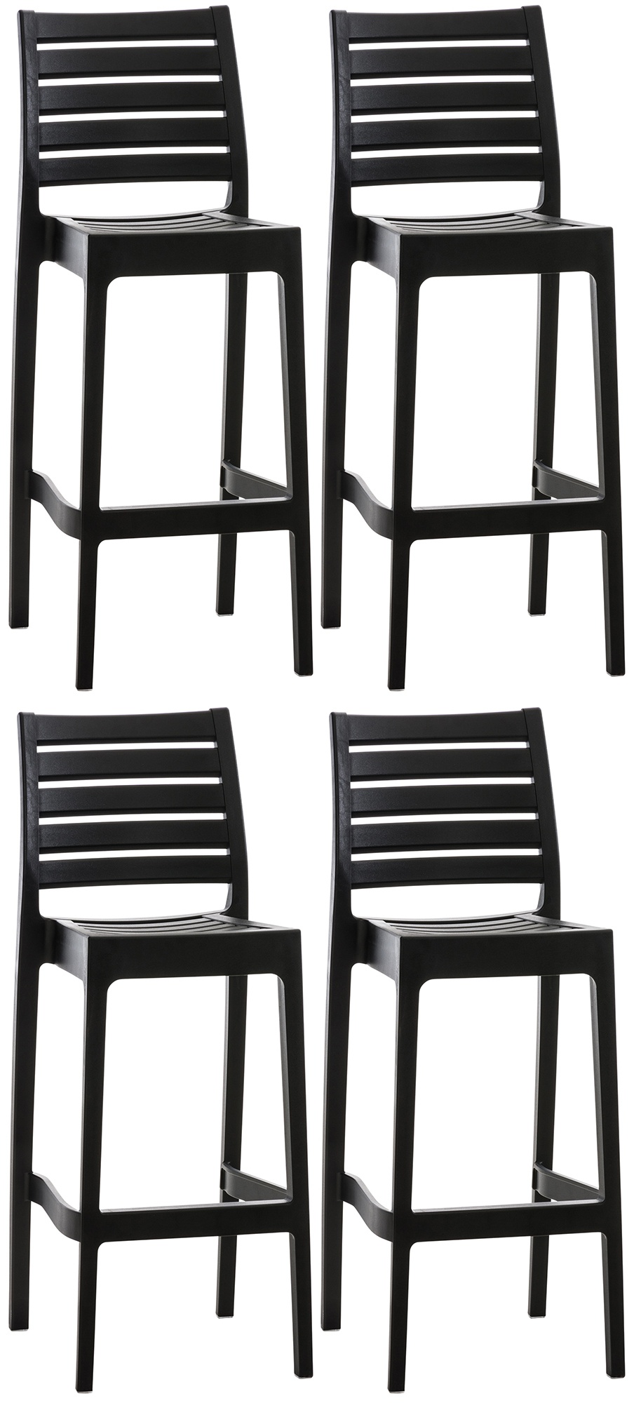 Set van 4 barkrukken Ares