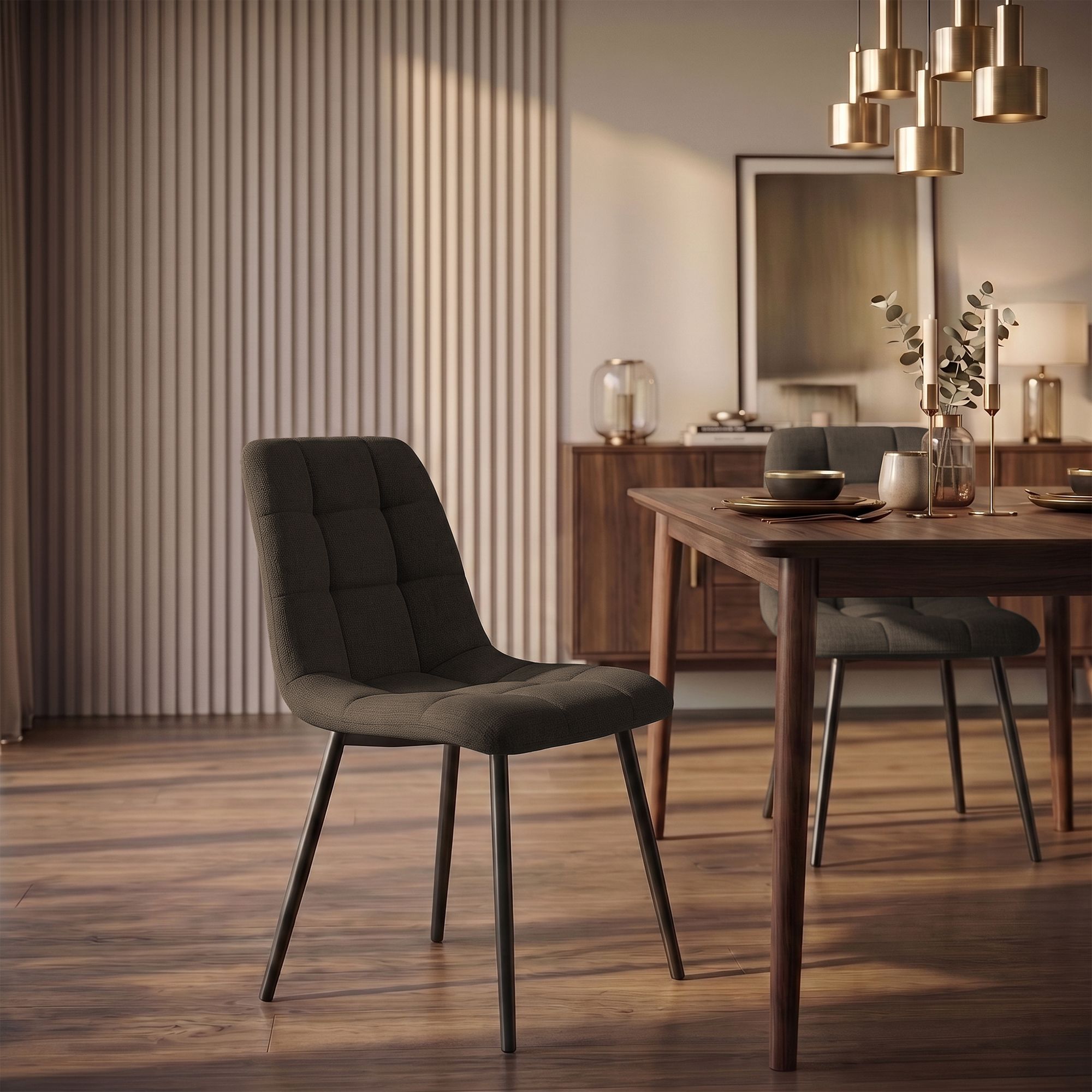 Set van 2 eetkamerstoelen Tilde
