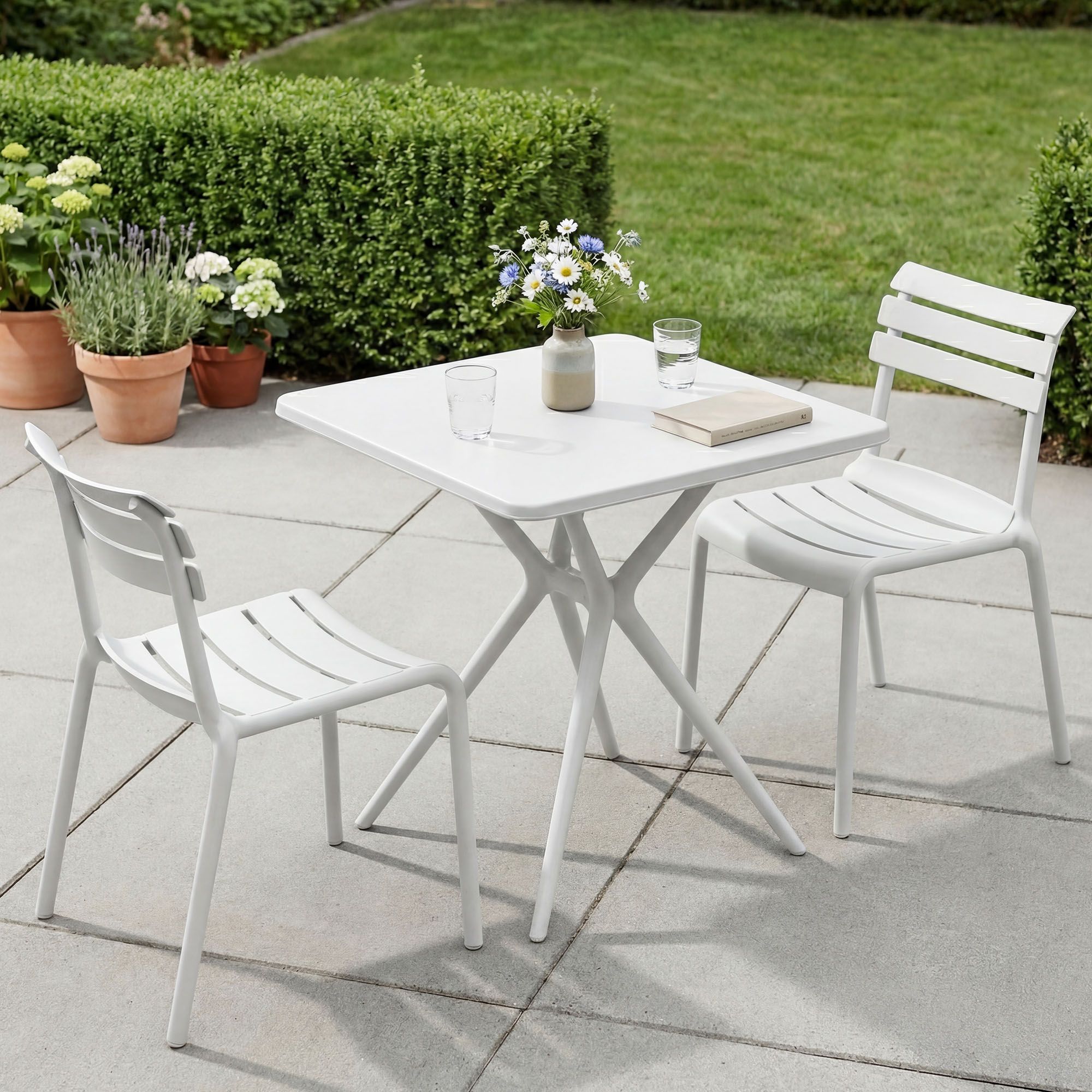 Tuinset Vela met 2 stoelen