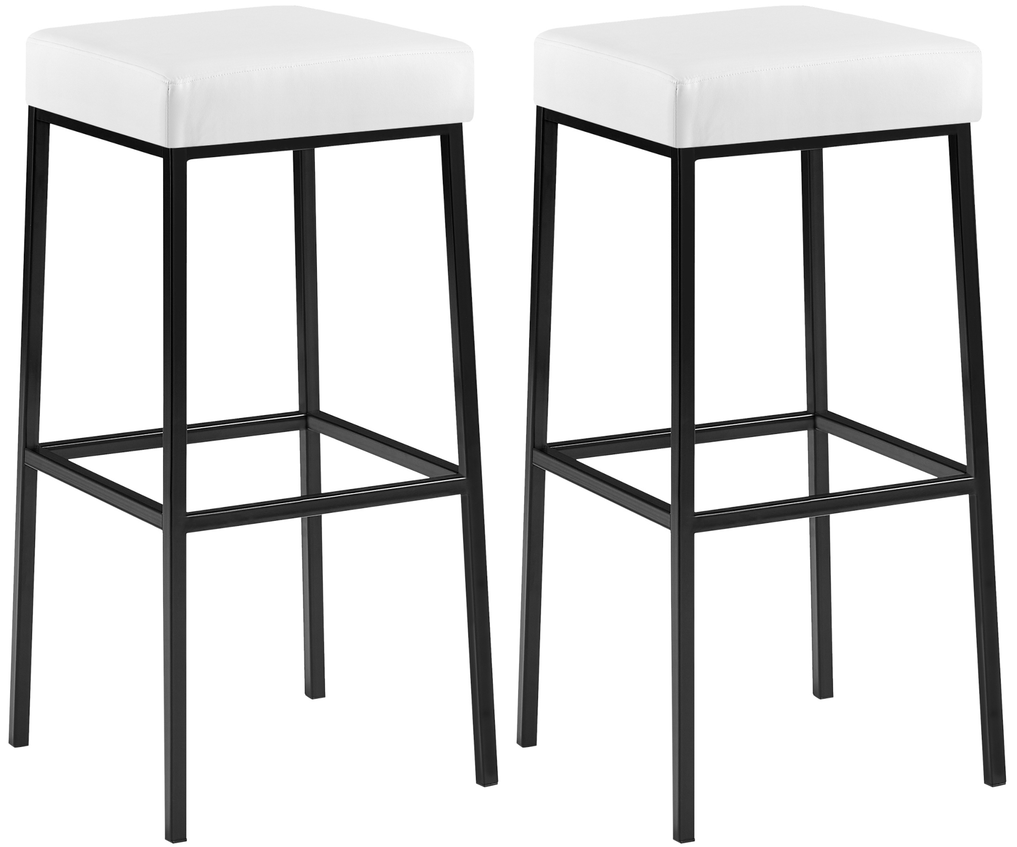 2x Barstoel Montreal Kunstleer