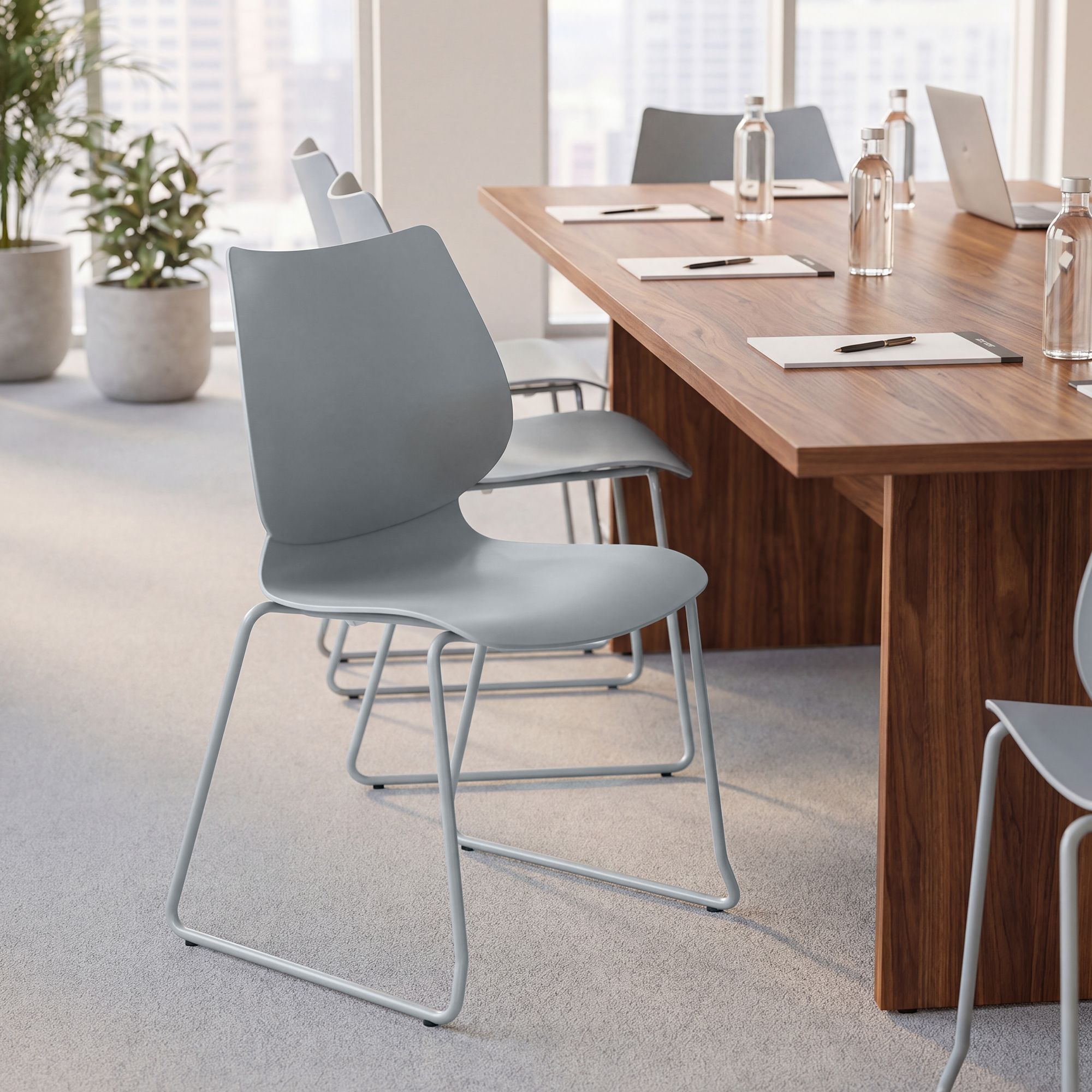 Set van 2 Eetkamerstoelen Houma