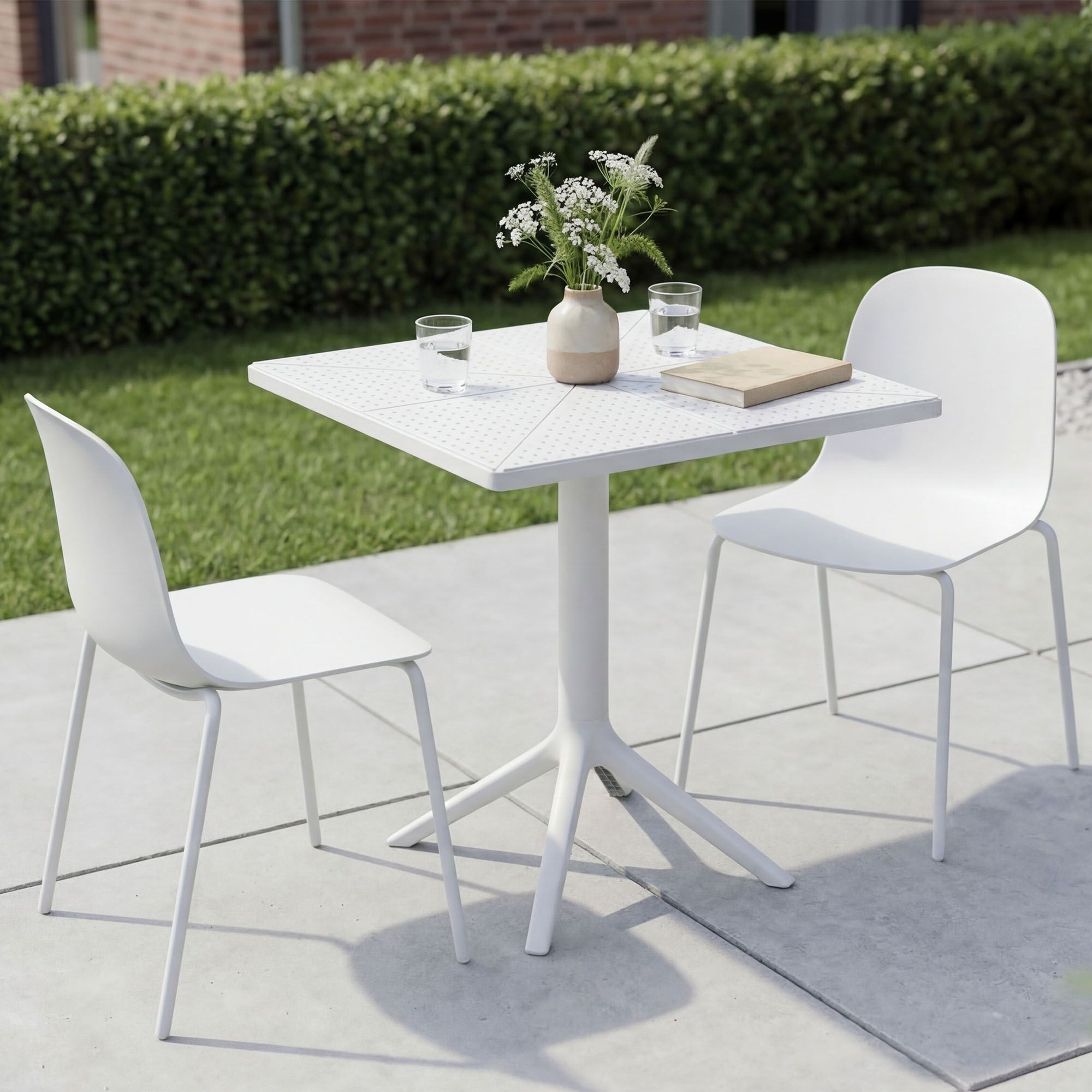 Tuinmeubelset Nerra met 2 stoelen