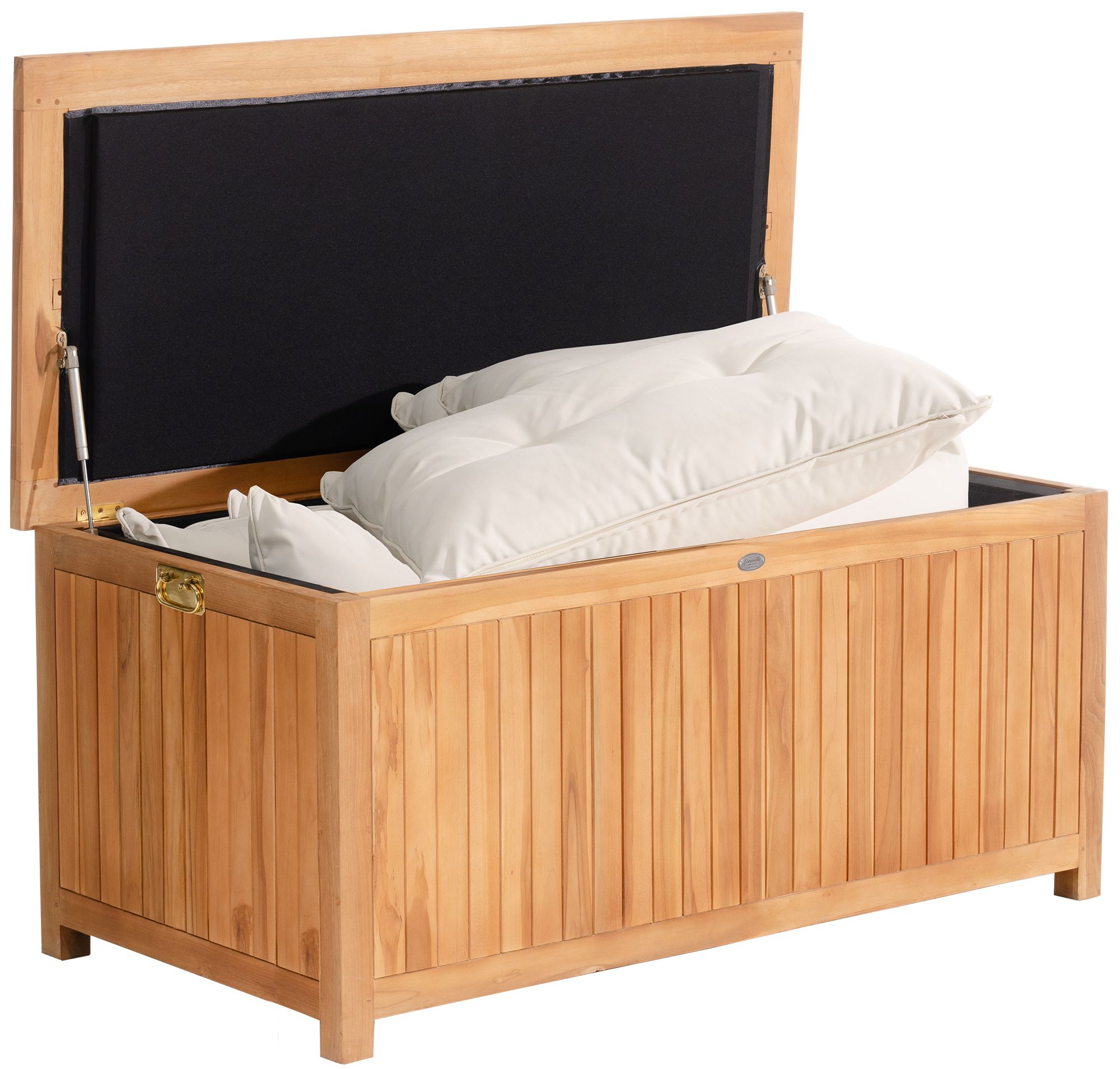 Teakhouten kussenbox Odessa