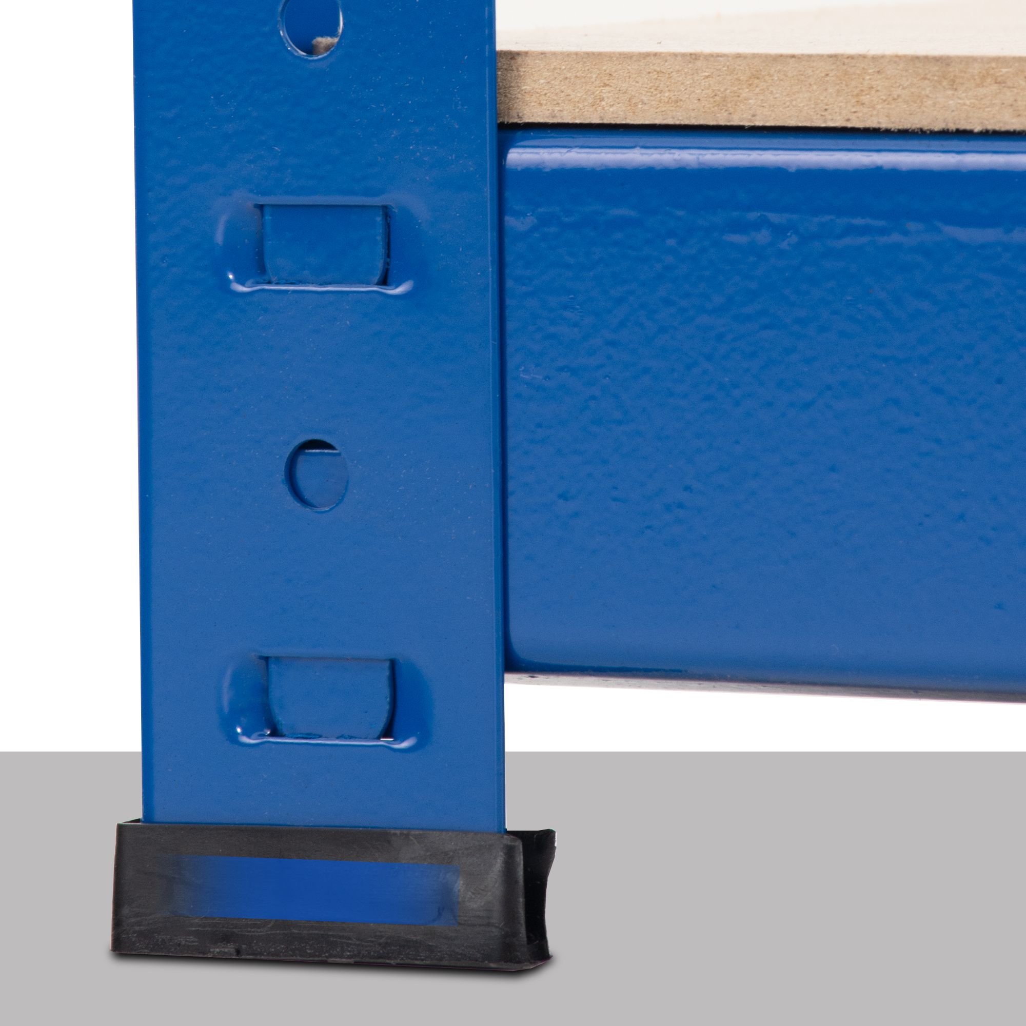 Heavy-duty rack met werkbank