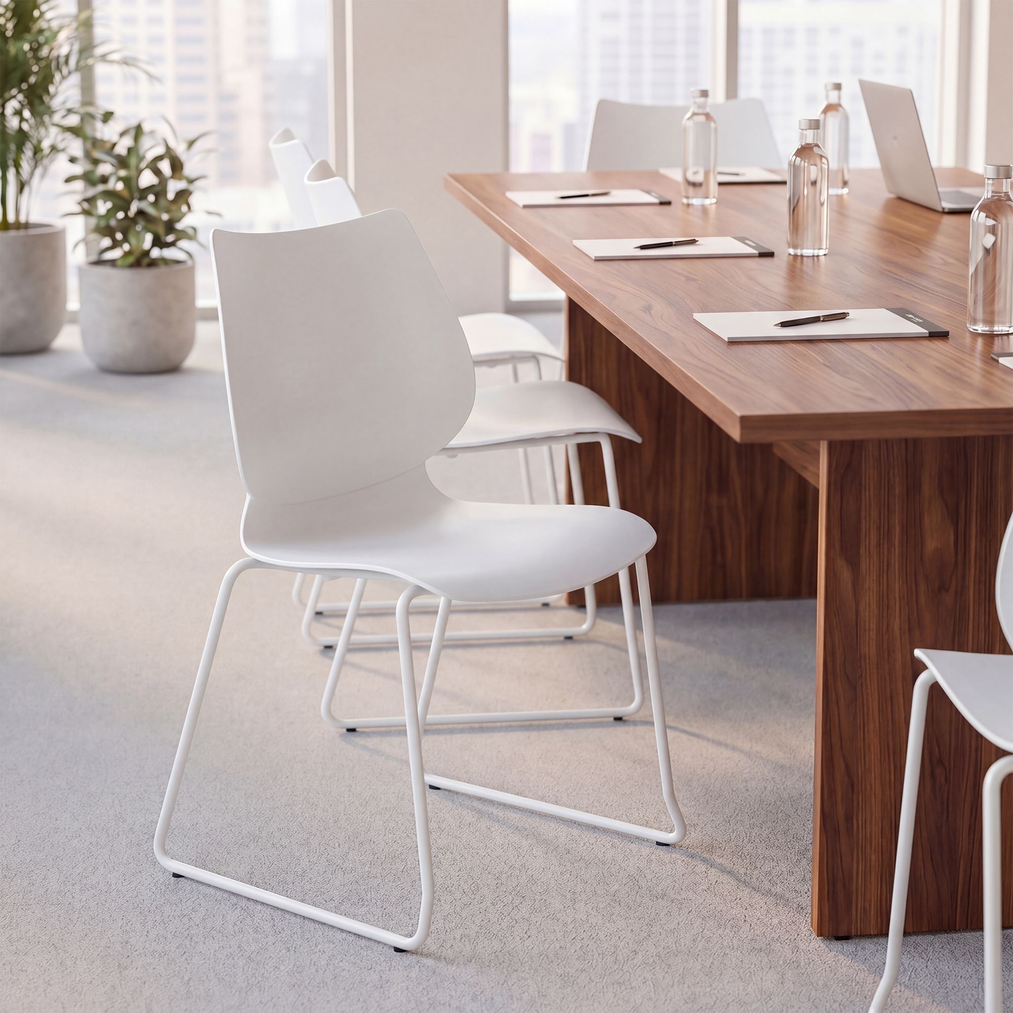 Set van 2 Eetkamerstoelen Houma