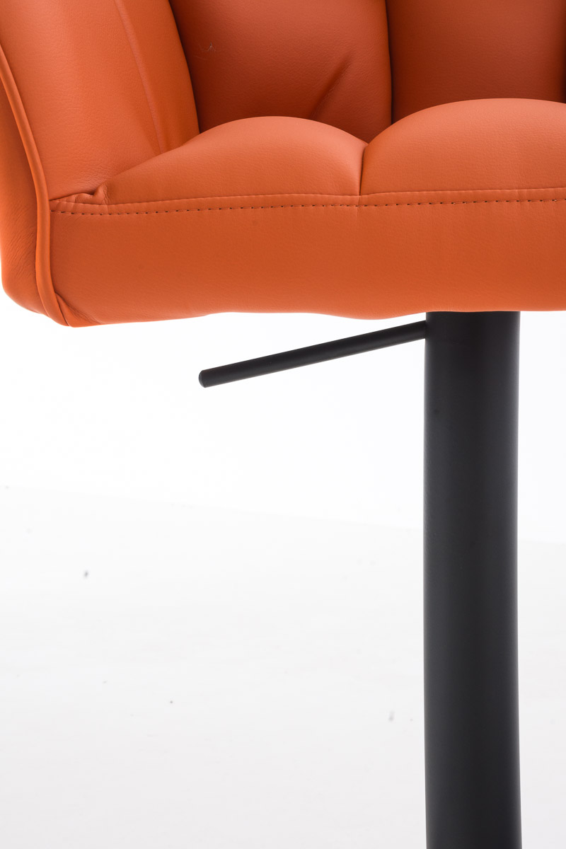 Barkruk Damaso met kunstleren bekleding