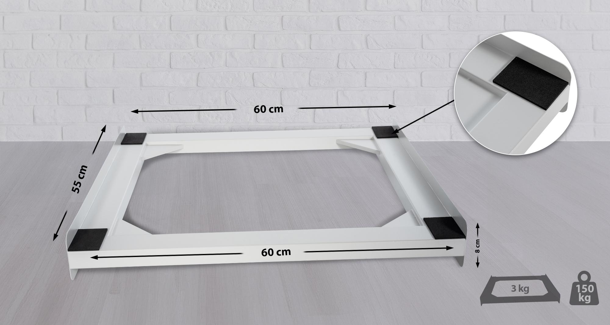 Aansluitframe voor wasmachines