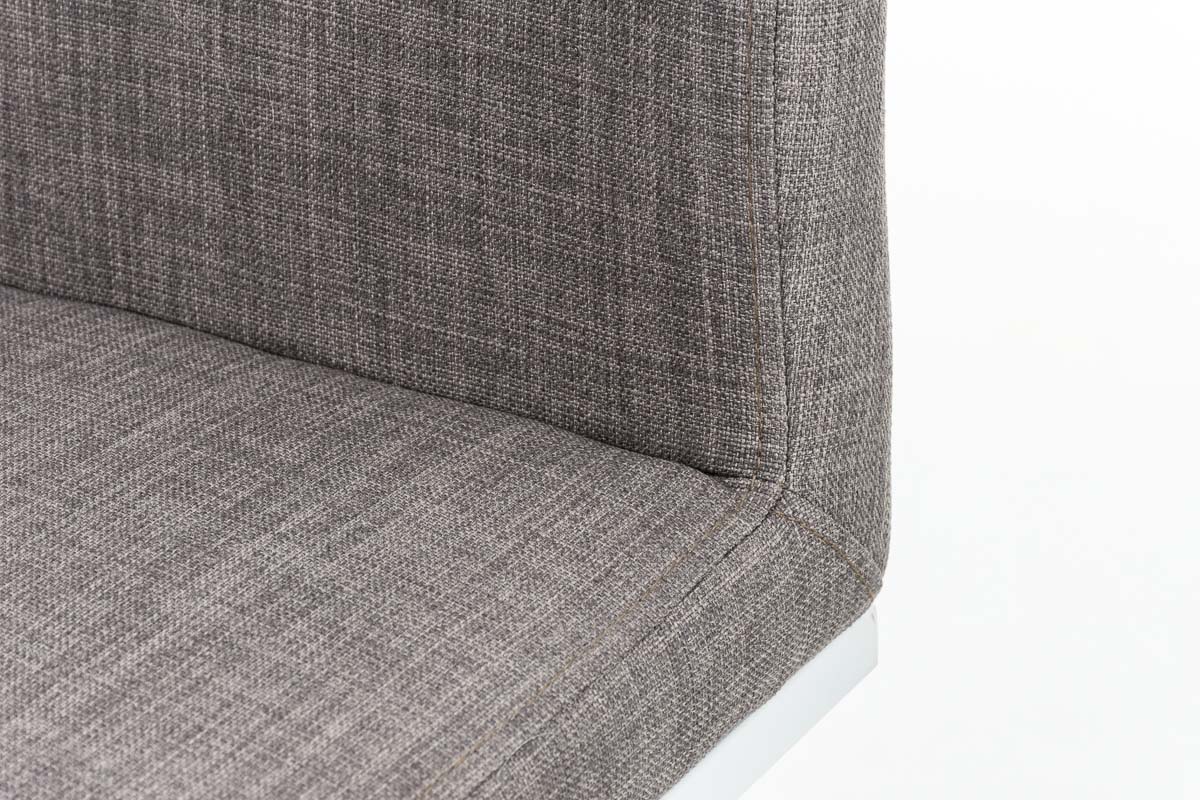 2-delige set barkrukken Panama stoffen bekleding