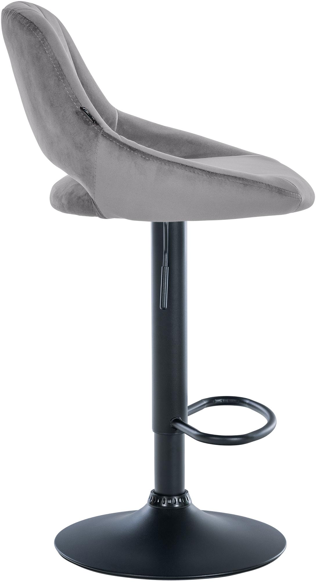 Set van 2 Barkrukken Milet Fluweel