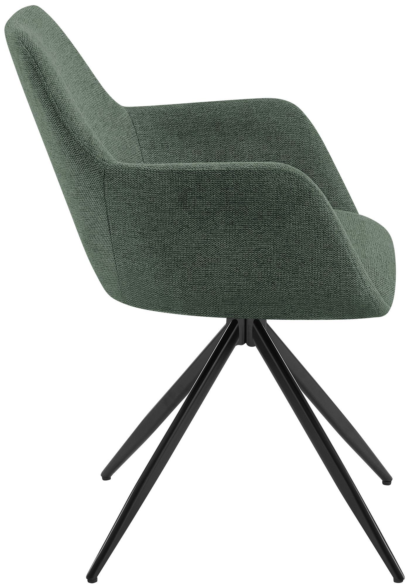 Set van 2 eetkamerstoelen Olema stof
