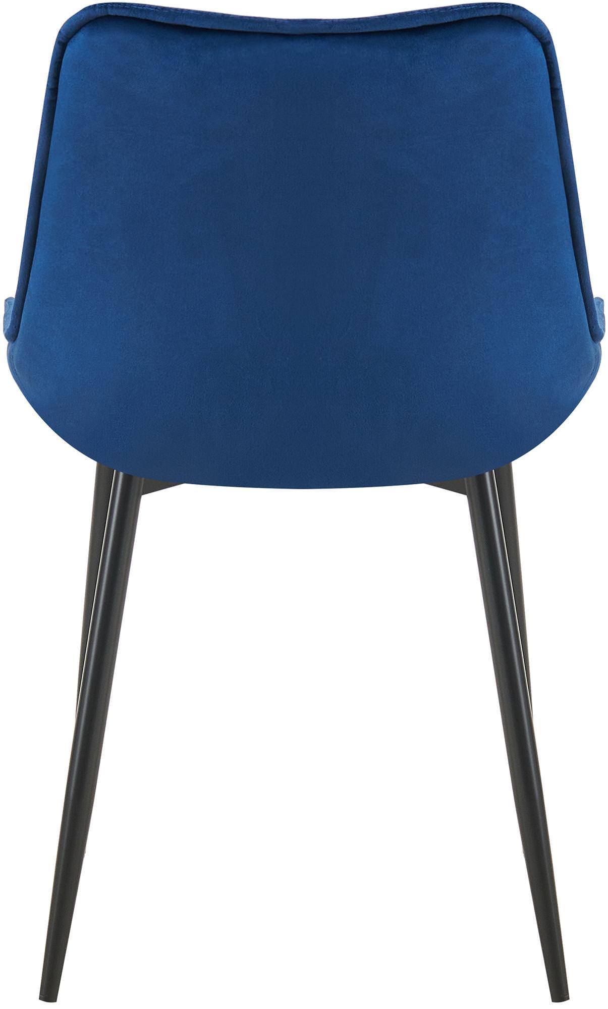 Set van 2 eetkamerstoelen Wallace fluweel