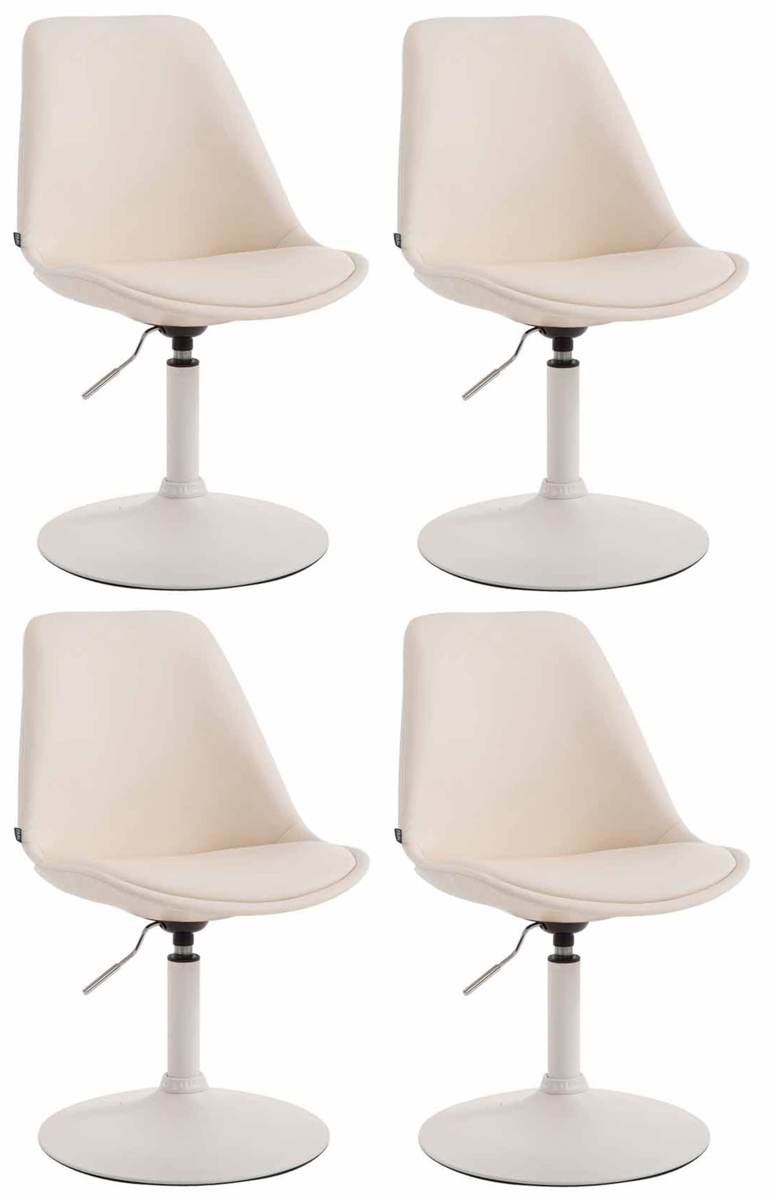 Set van 4 Eetkamerstoelen Maverick Kunstleer