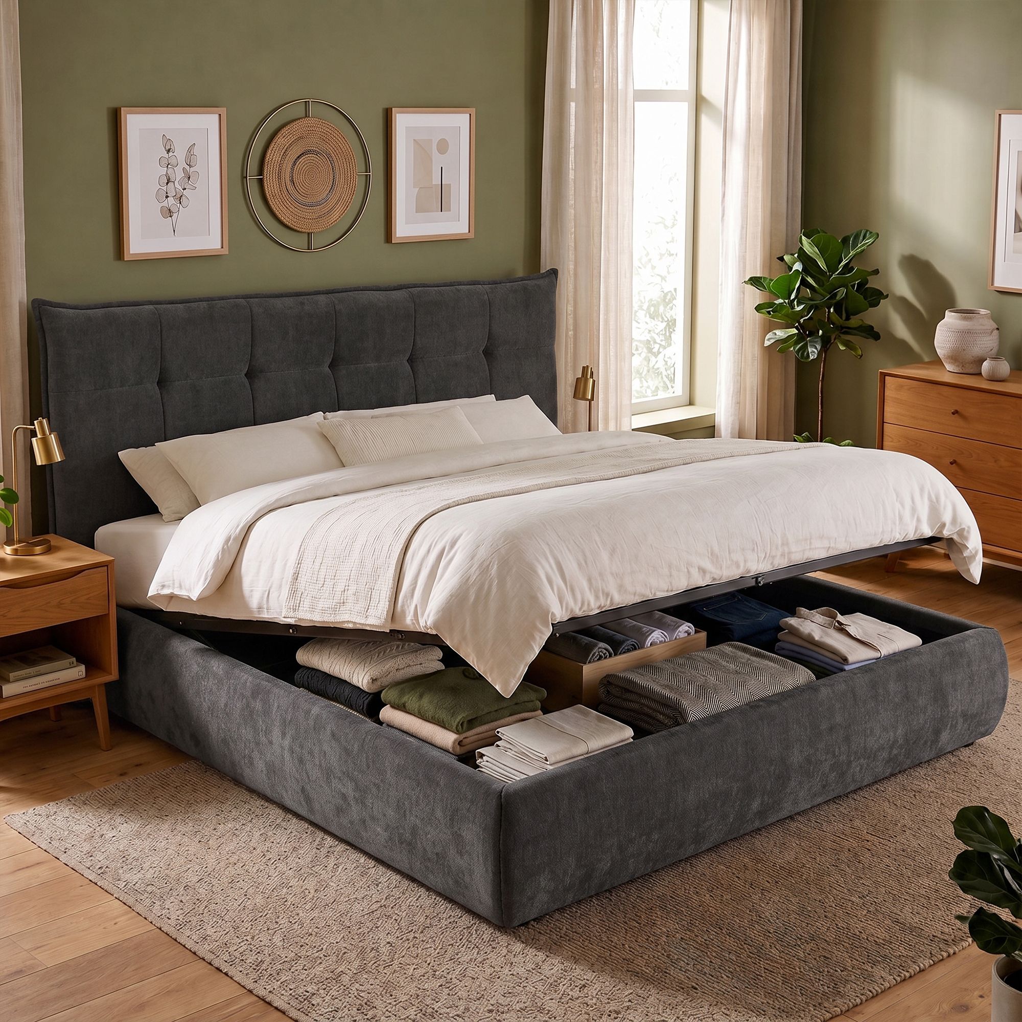 Bed Mirka 180 x 200 cm