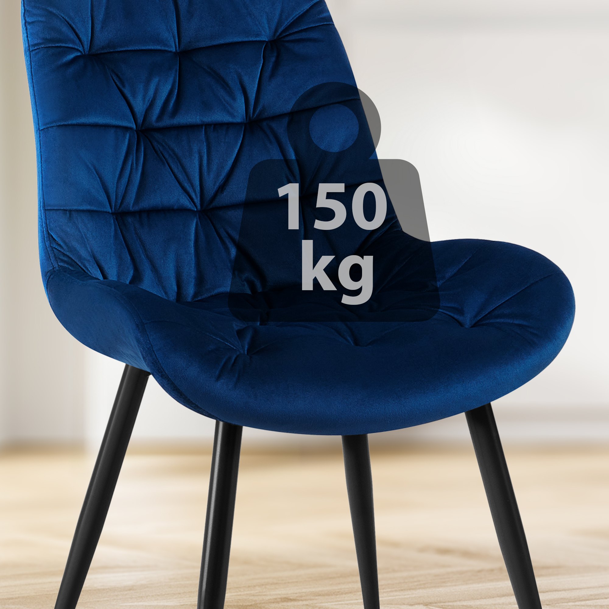 Set van 2 Eetkamerstoelen Rossford