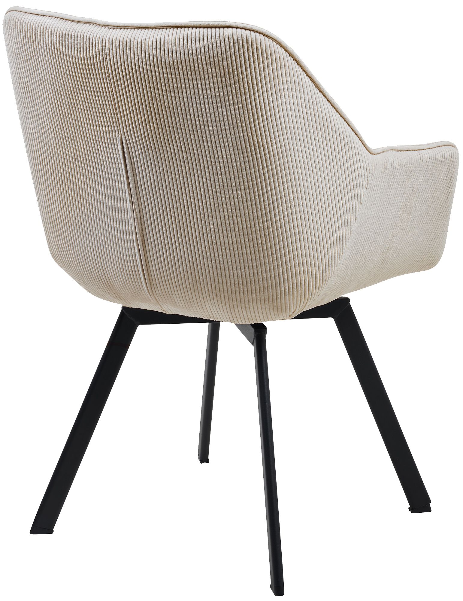 Set van 2 eetkamerstoelen Jordi Cord