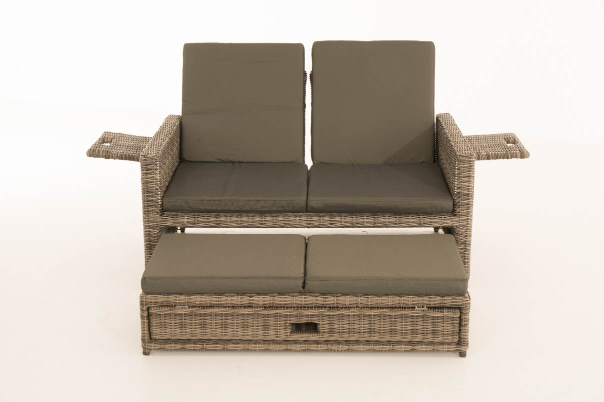 Wicker Loungebank ANCONA 5mm