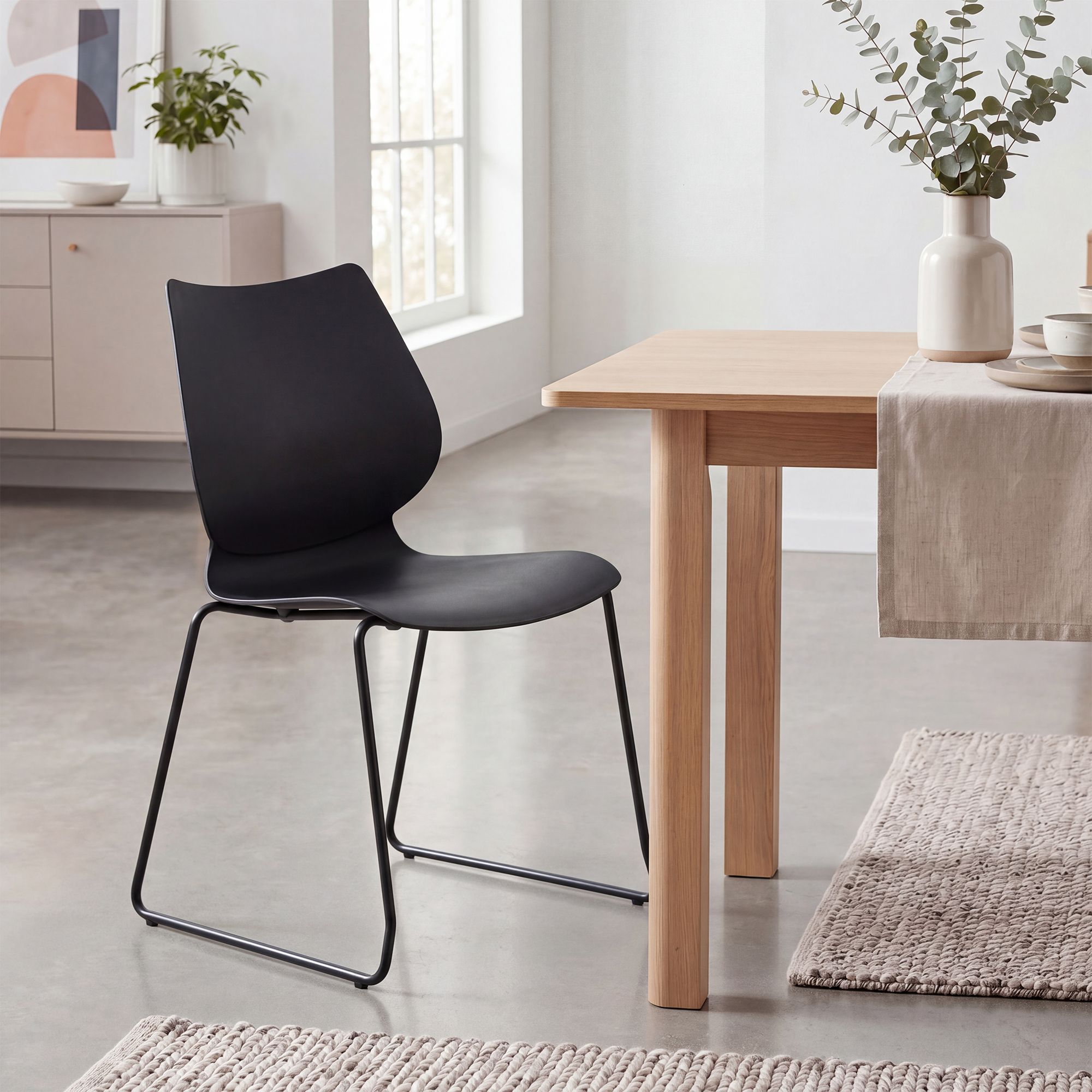 Set van 2 Eetkamerstoelen Houma
