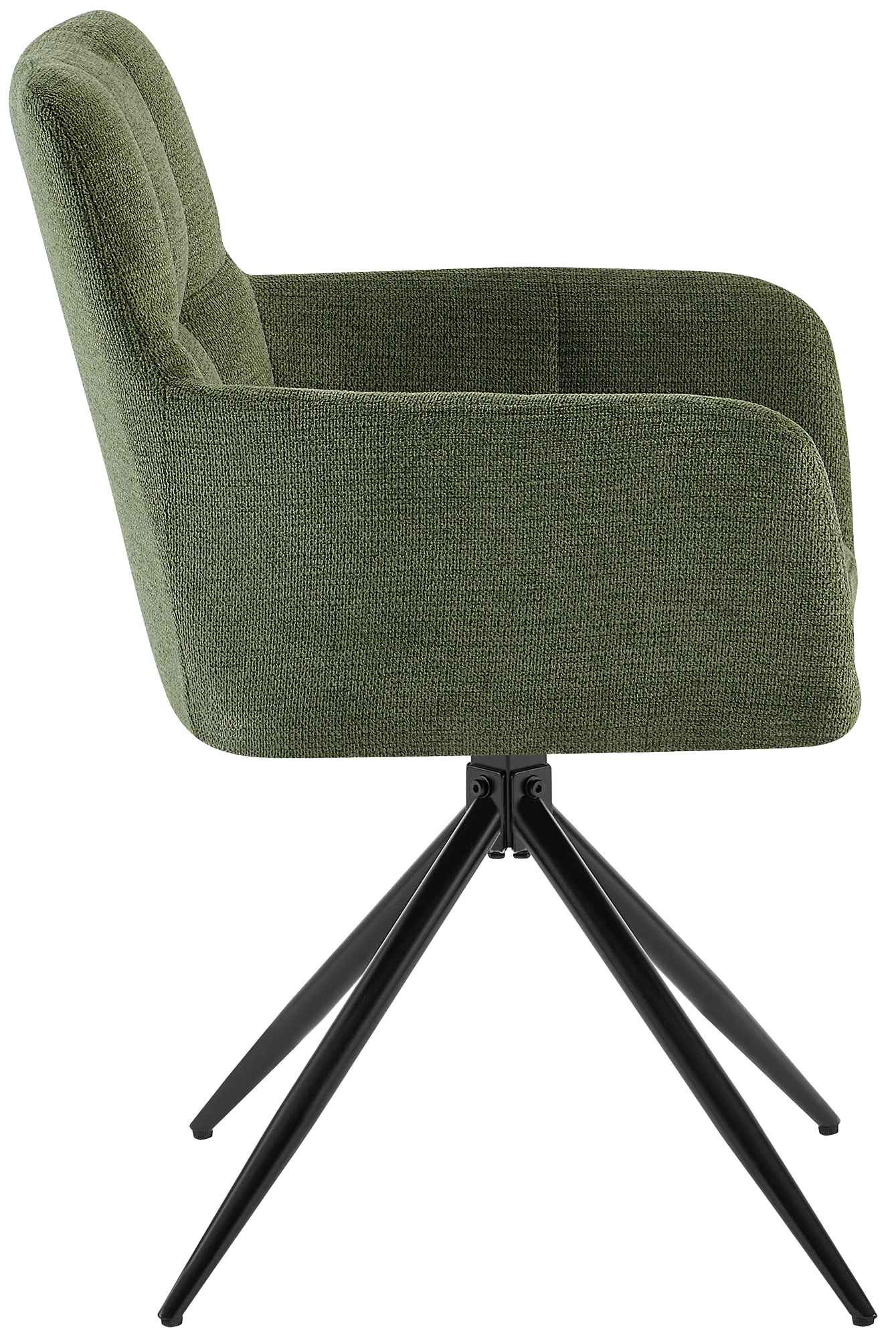 Set van 2 eetkamerstoelen Jonah stof
