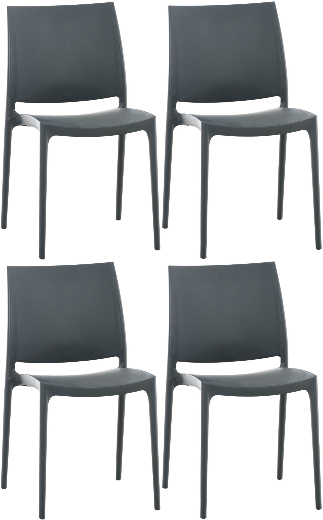 Set van 4 Maya stoelen