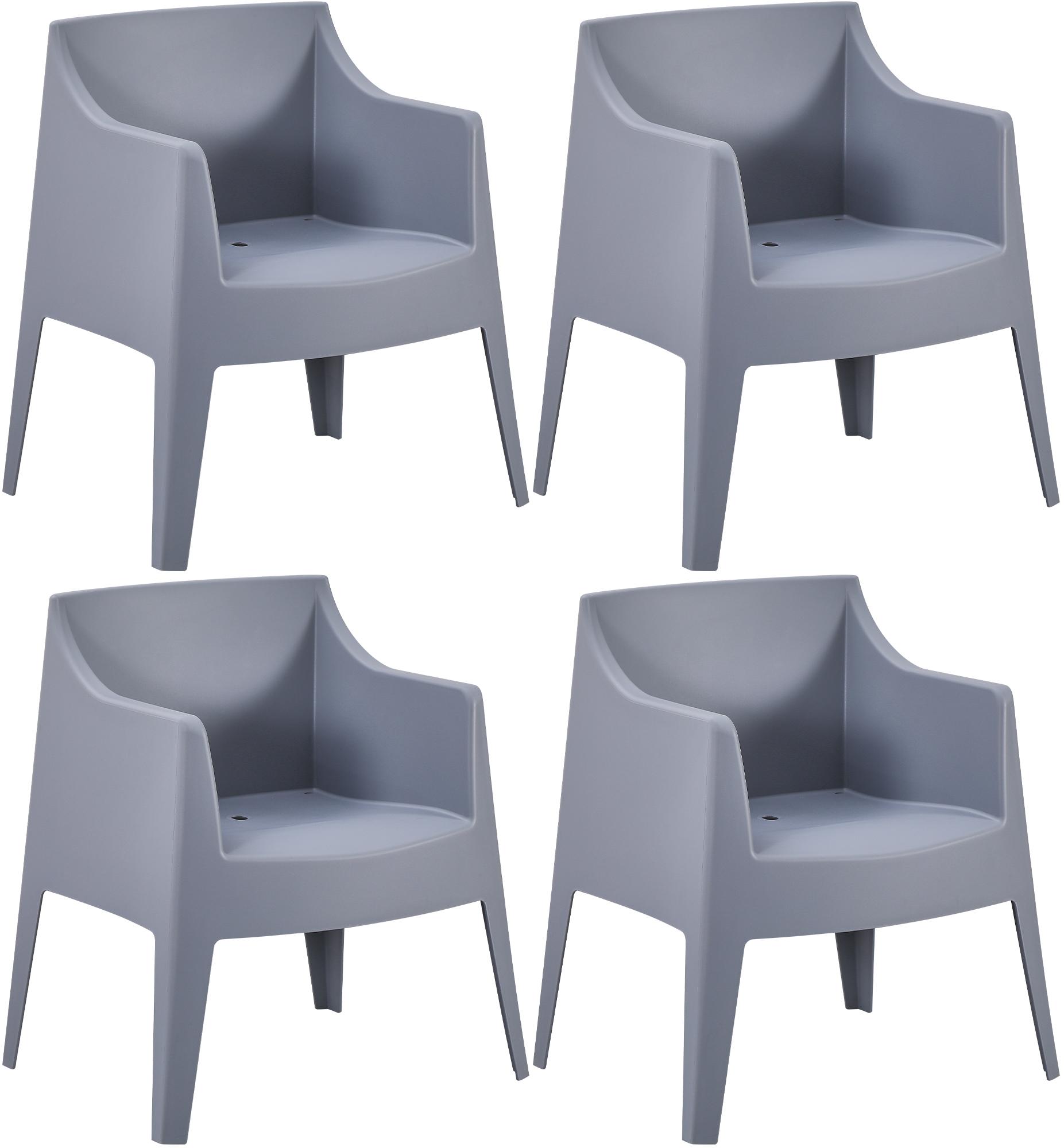 Set van 4 tuinstoelen Bartal