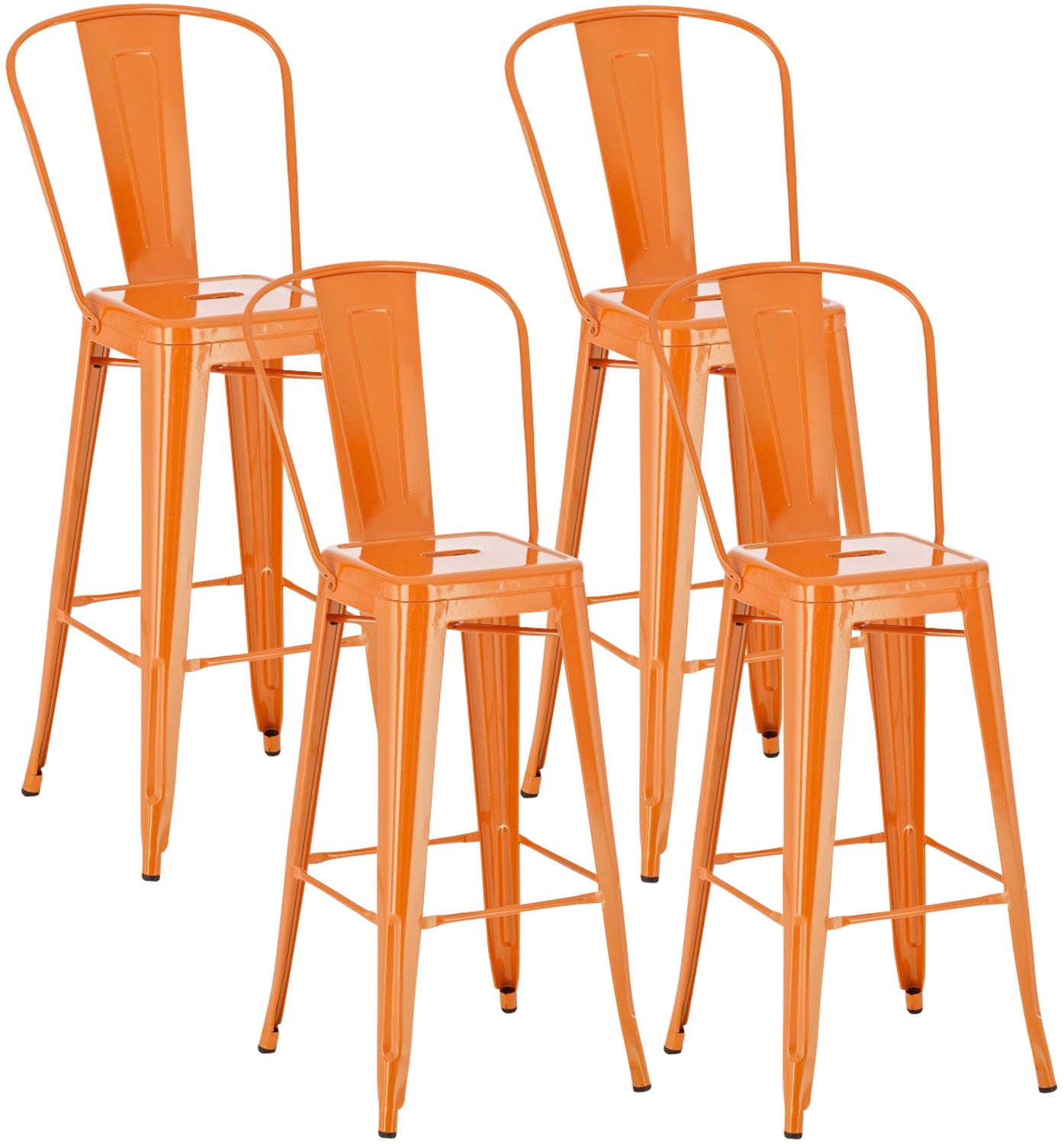 Set van 4 barkrukken Aiden